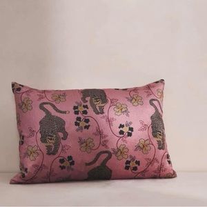 Anthropologie lumbar pillow